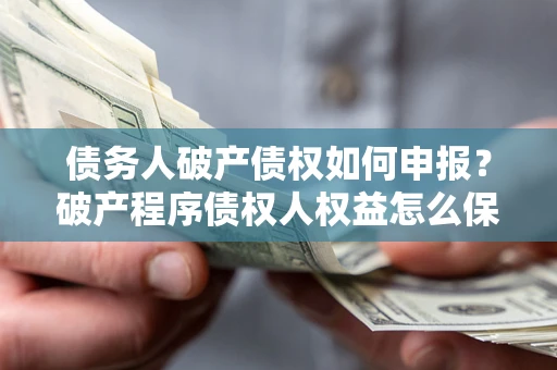 北京债务人破产债权如何申报？破产程序债权人权益怎么保障？