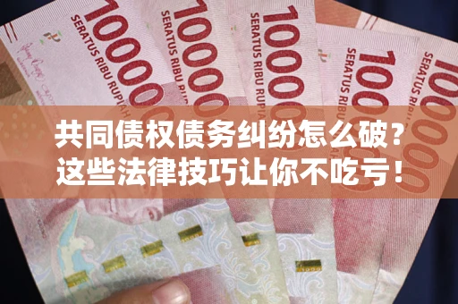 北京共同债权债务纠纷怎么破？这些法律技巧让你不吃亏！