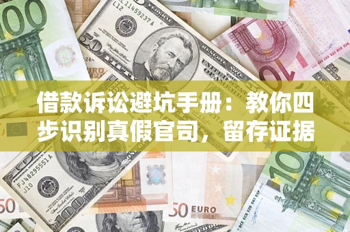 北京借款诉讼避坑手册：教你四步识别真假官司，留存证据不踩雷