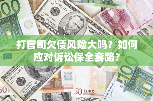 北京打官司欠债风险大吗？如何应对诉讼保全套路？