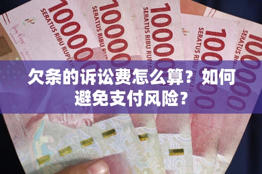 北京欠条的诉讼费怎么算？如何避免支付风险？