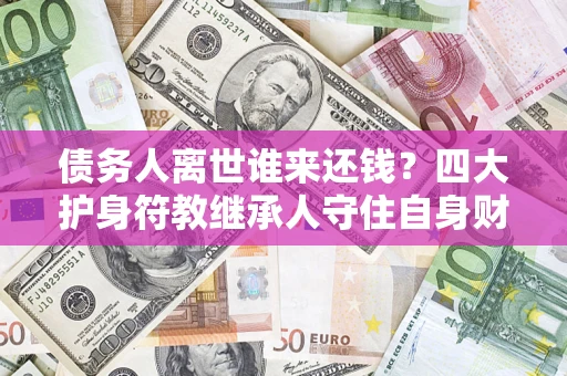 北京债务人离世谁来还钱？四大护身符教继承人守住自身财产